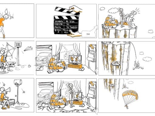 Storyboard for whiteboard animated video