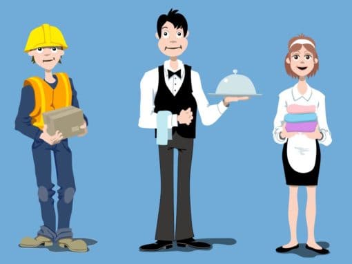2D characters design for Migrandi video animation