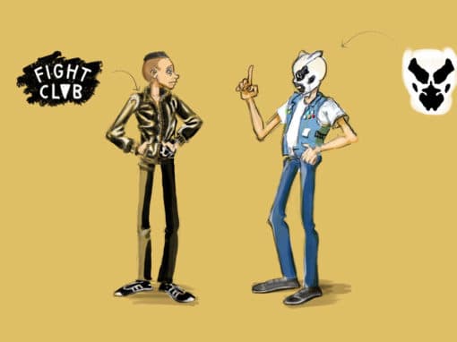 Fight Clvb Character design