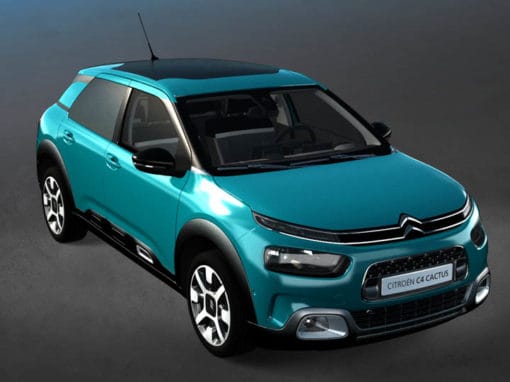 3D animation Citroen C4 Cactus for interactive APP