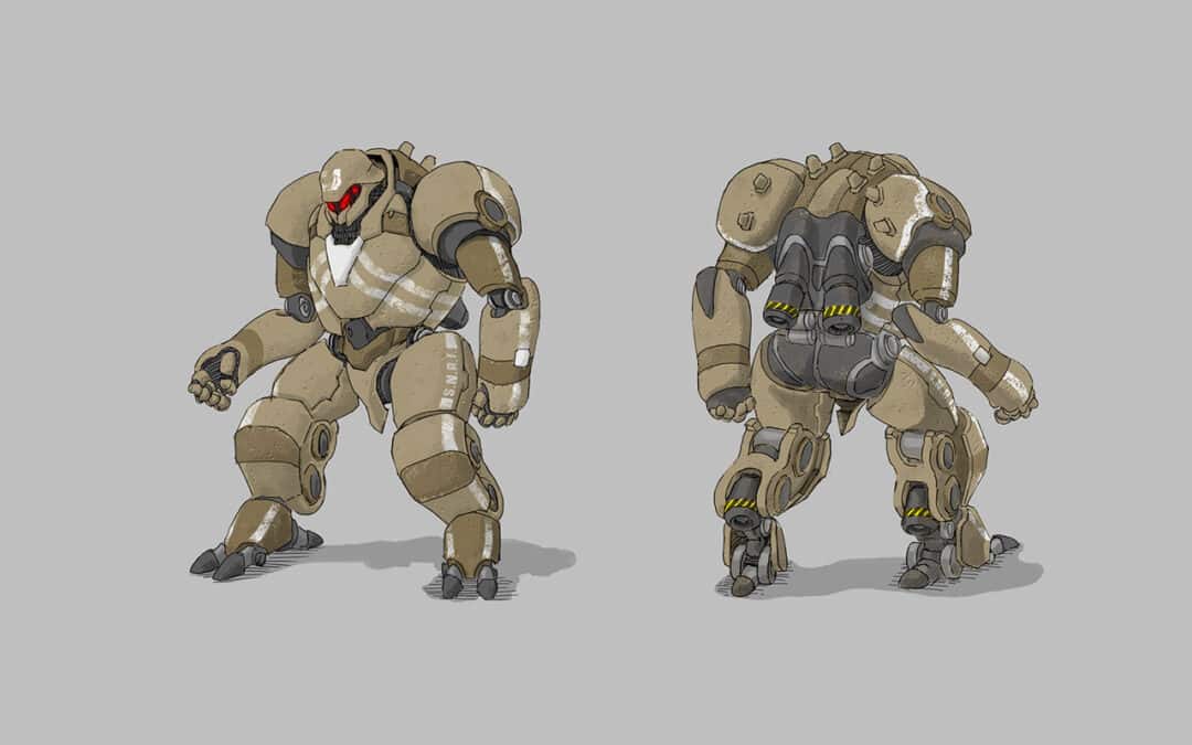Mech Armor Concept Art