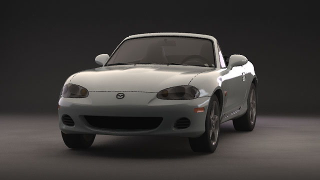 3D interactive cars for Mazda 25th anniversary interactive post