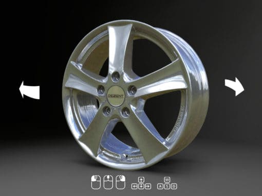 WebGL 3D model
