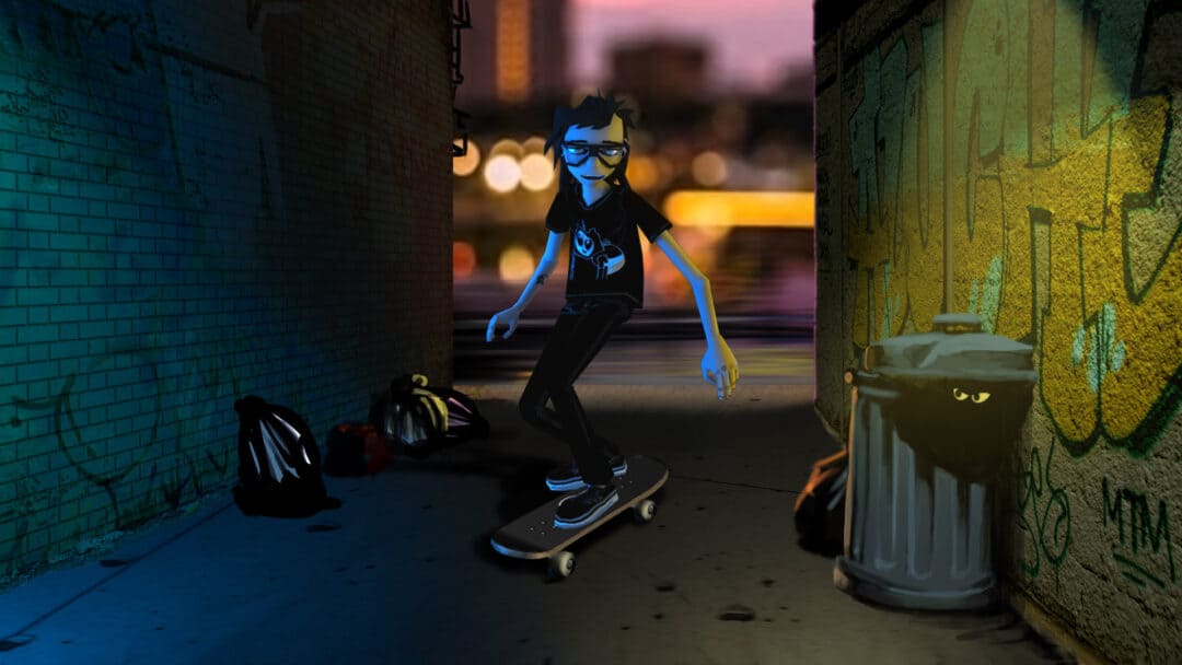 Skrillex 3D character for video game