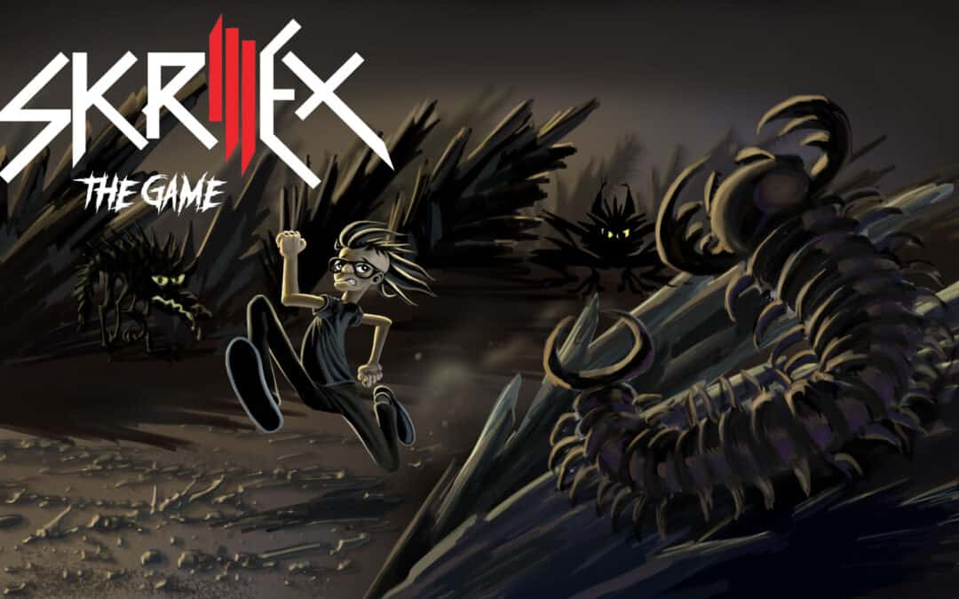 Skrillex video game character
