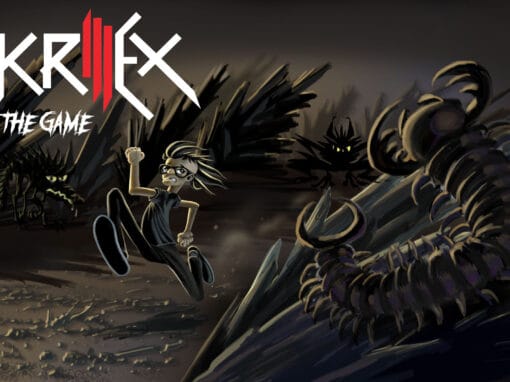 Skrillex video game character