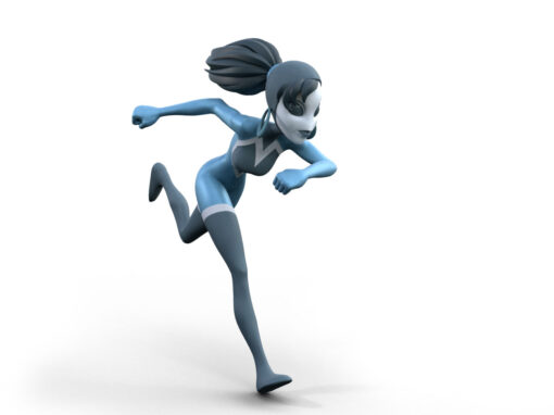 Mixing animation cycles exercise